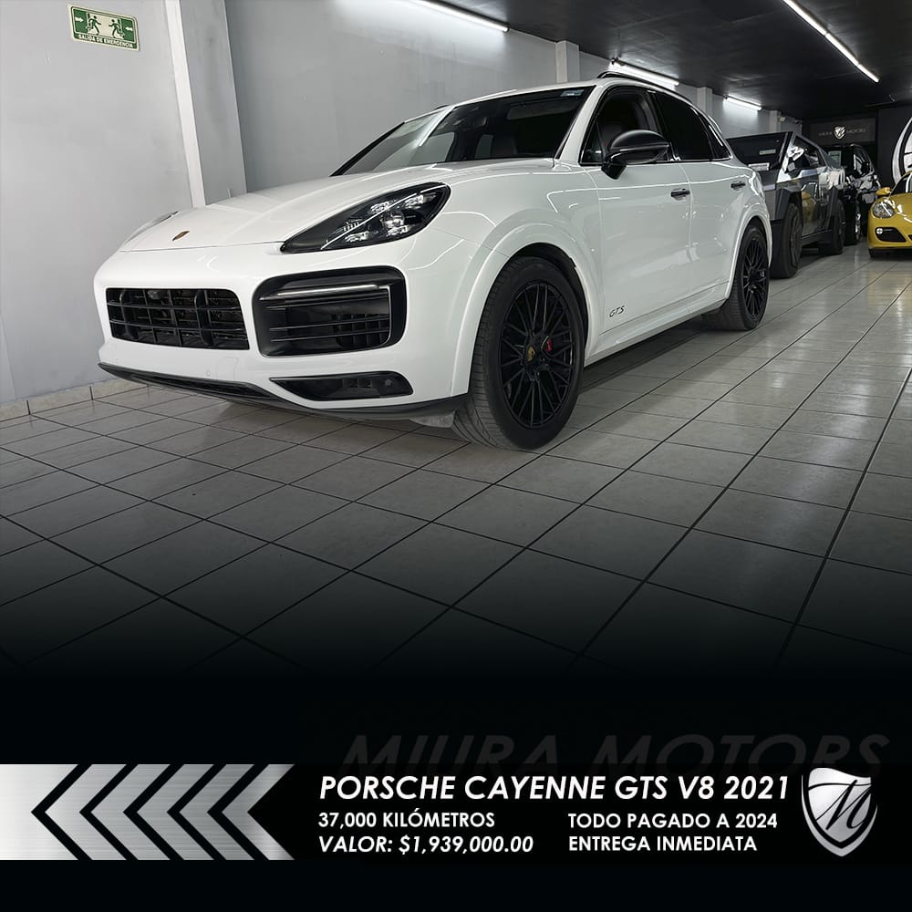 Porsche Cayenne GTS 2021 - Poderosa, lujosa y versátil