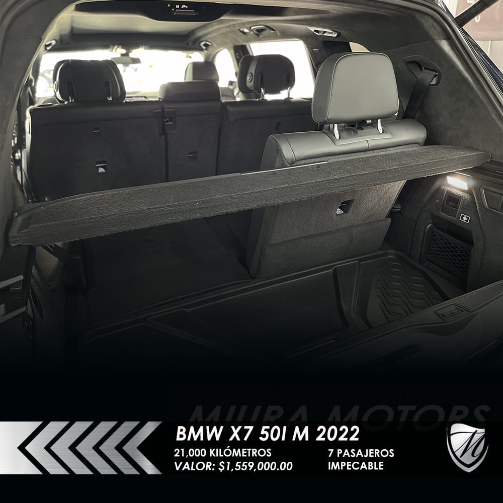 BMW X7 50i M 2022 - Lujo y espacio para toda la familia - Imagen 19