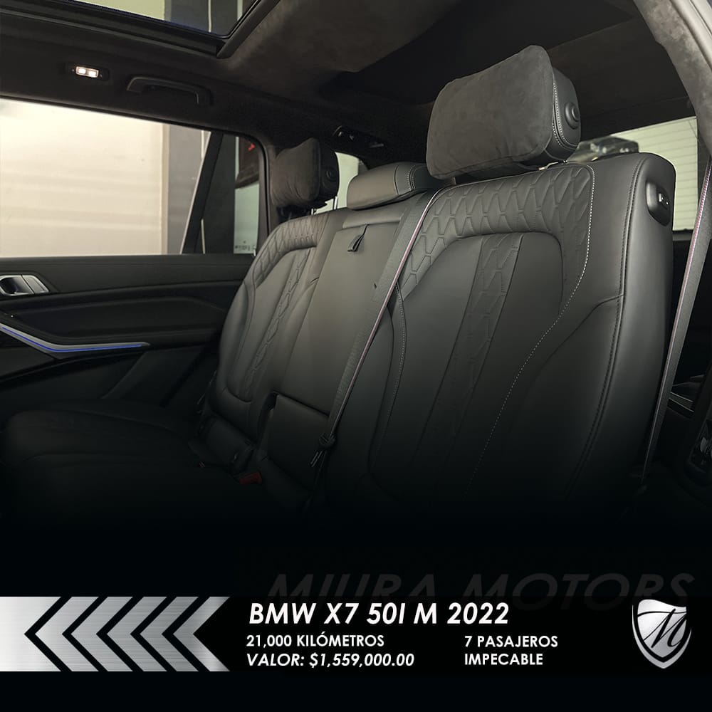 BMW X7 50i M 2022 - Lujo y espacio para toda la familia - Imagen 12