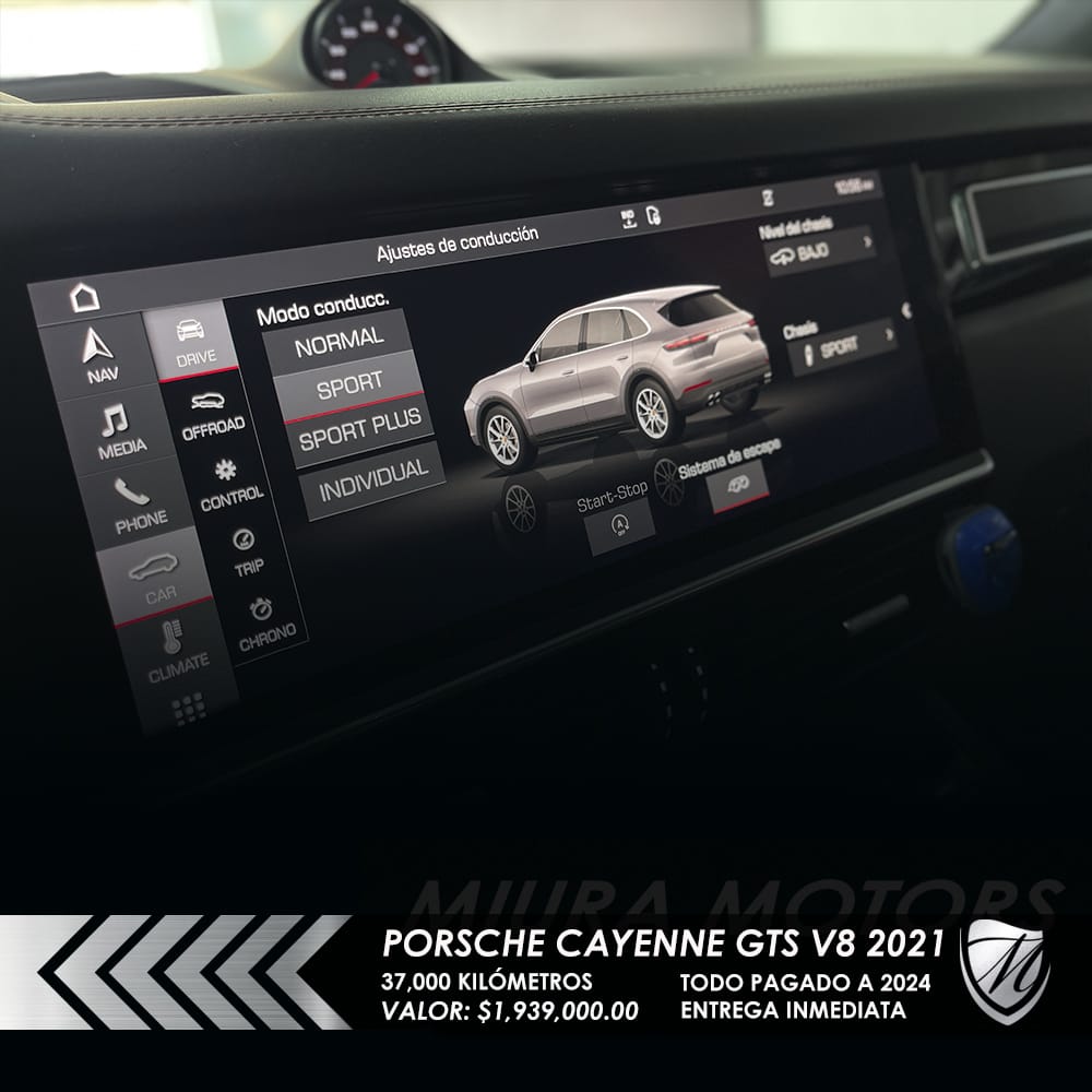 Porsche Cayenne GTS 2021 - Poderosa, lujosa y versátil - Imagen 5