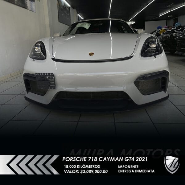 Porsche Cayman 718 GT4 2021 – Exclusividad y Desempeño en su Máxima Expresión - Imagen 2