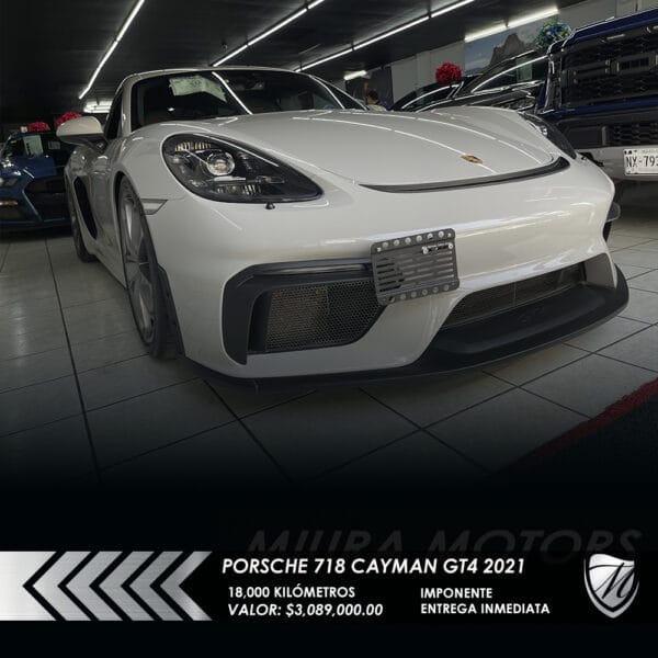 Porsche Cayman 718 GT4 2021 – Exclusividad y Desempeño en su Máxima Expresión - Imagen 23