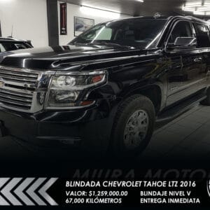 Chevrolet Tahoe LTZ 2016 Blindada Nivel 5 – EPEL