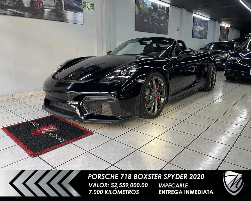 Porsche 718 Spyder 2020