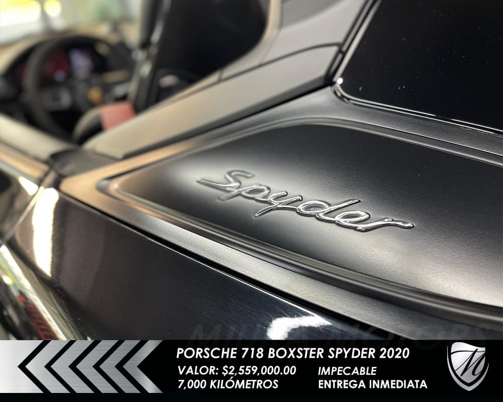 Porsche 718 Spyder 2020 - Imagen 12