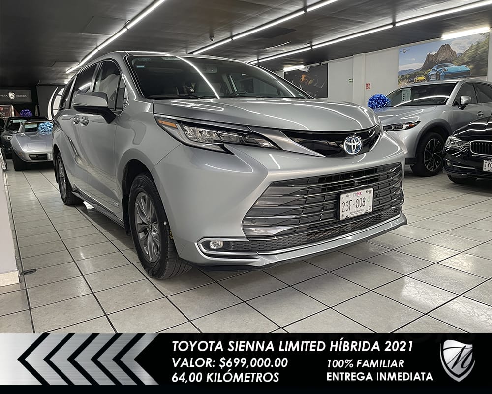 Toyota Sienna Limited Híbrida 2021 - Imagen 3
