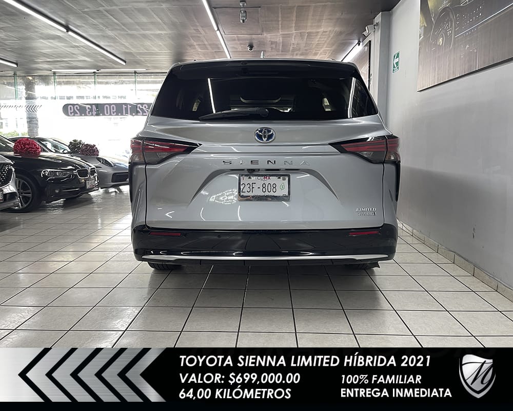 Toyota Sienna Limited Híbrida 2021 - Imagen 6