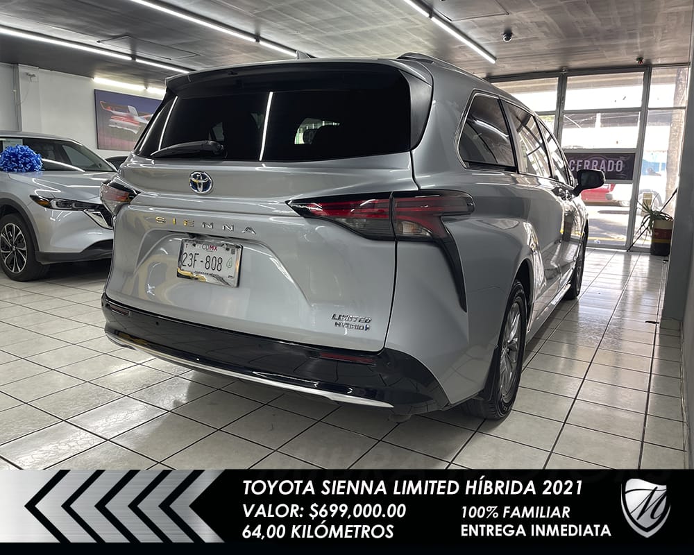 Toyota Sienna Limited Híbrida 2021 - Imagen 7