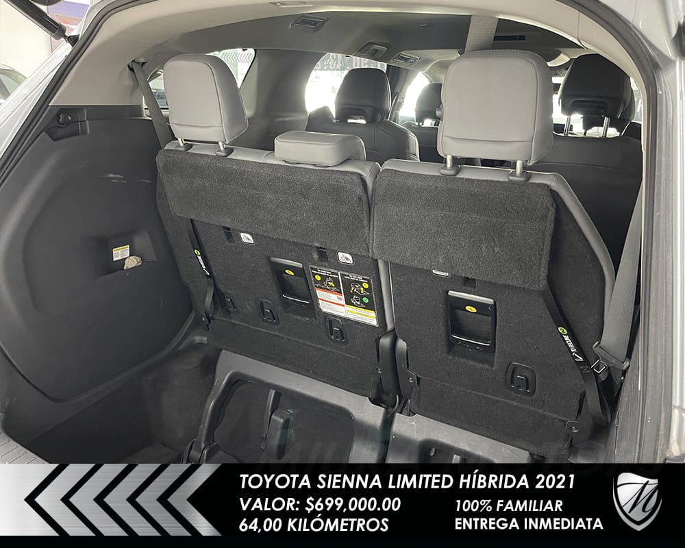 Toyota Sienna Limited Híbrida 2021 - Imagen 9