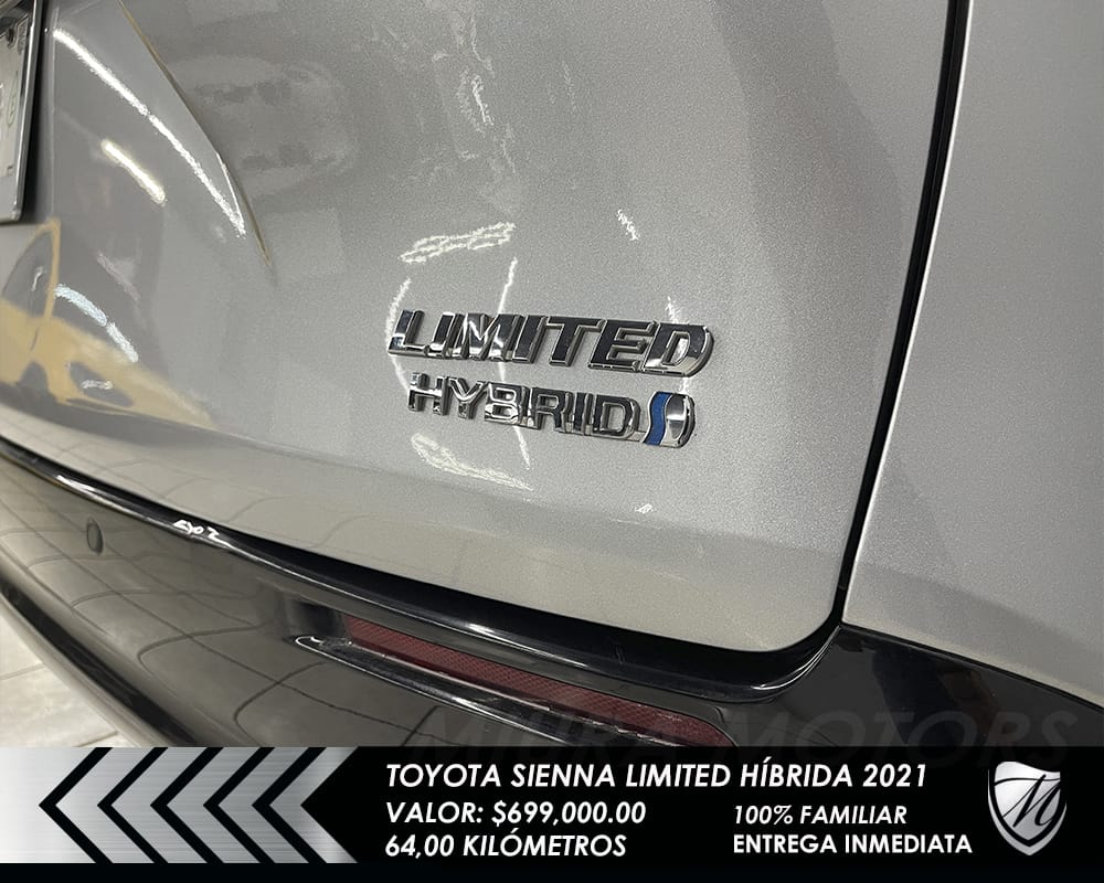 Toyota Sienna Limited Híbrida 2021 - Imagen 10