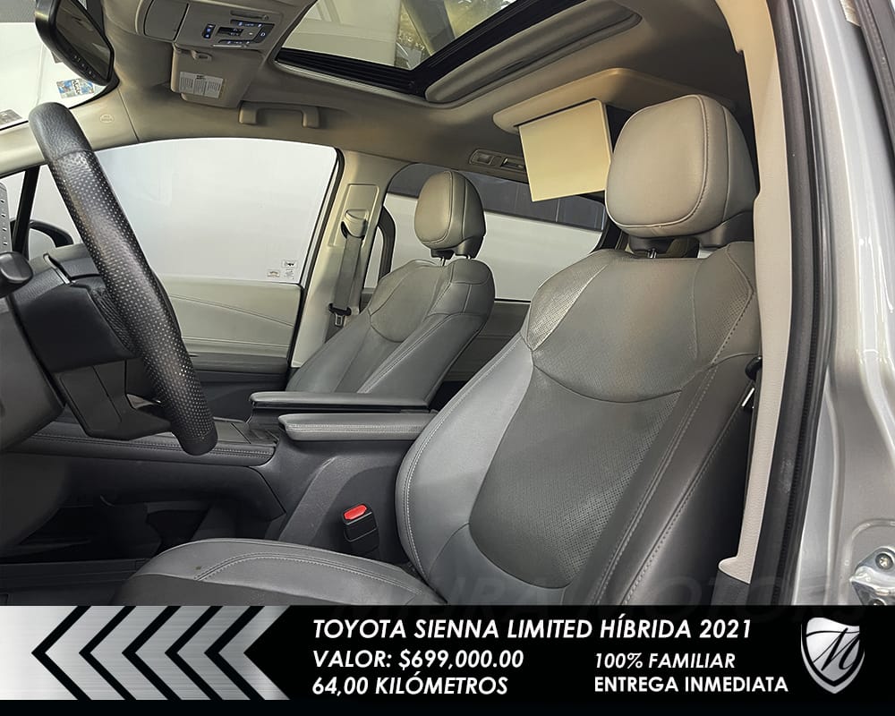 Toyota Sienna Limited Híbrida 2021 - Imagen 13