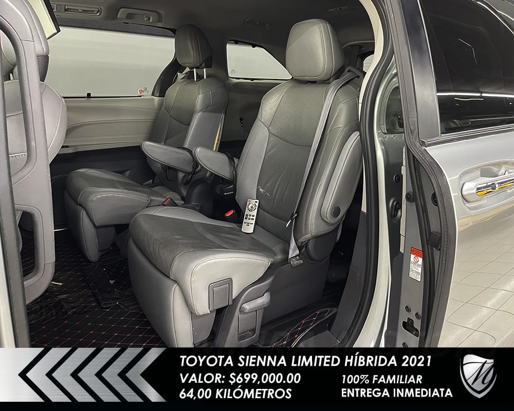 Toyota Sienna Limited Híbrida 2021 - Imagen 14