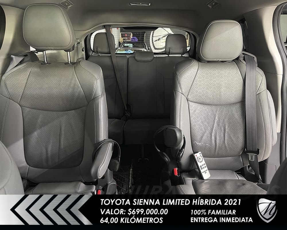 Toyota Sienna Limited Híbrida 2021 - Imagen 15
