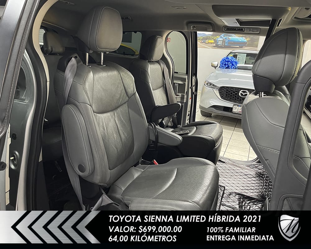 Toyota Sienna Limited Híbrida 2021 - Imagen 16