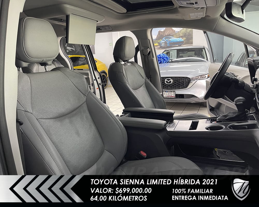 Toyota Sienna Limited Híbrida 2021 - Imagen 18
