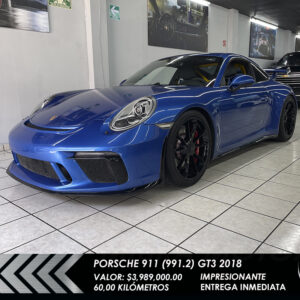 Porsche 911 GT3 2018 991.2 PDK Azul Zafiro Preparado para pista