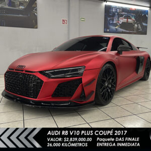 Audi R8 V10 Plus Coupé 2017 Quattro 610 HP DAS Finale