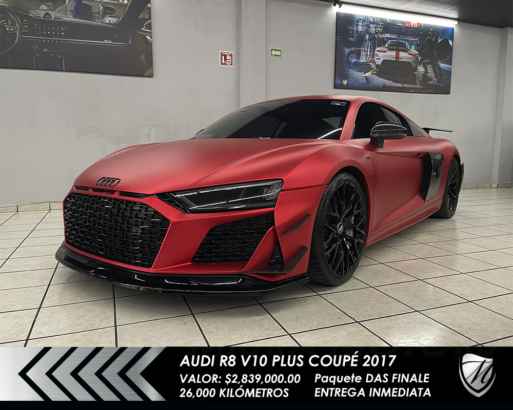 Audi R8 V10 Plus Coupé 2017 Quattro 610 HP DAS Finale