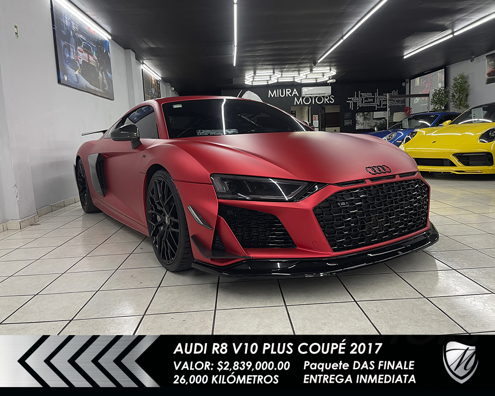 Audi R8 V10 Plus Coupé 2017 Quattro 610 HP DAS Finale - Imagen 3