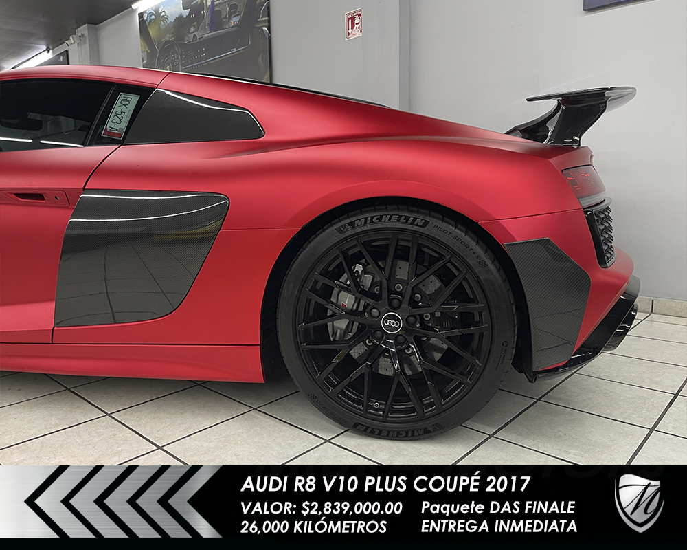 Audi R8 V10 Plus Coupé 2017 Quattro 610 HP DAS Finale - Imagen 7