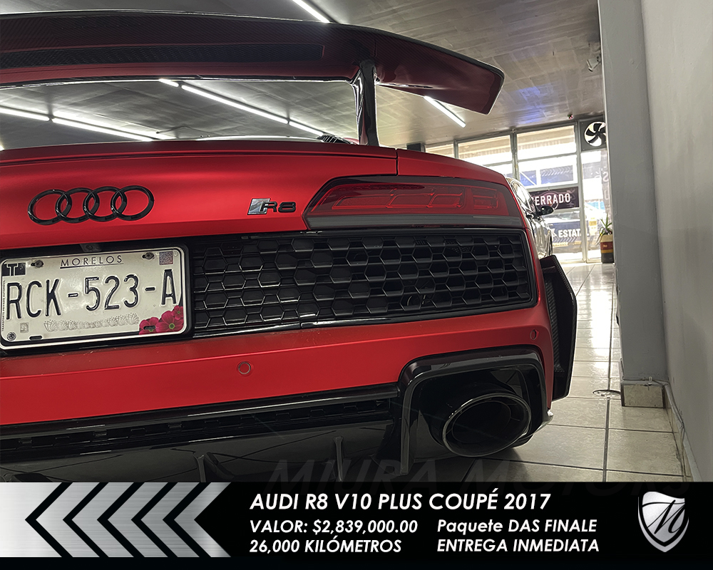 Audi R8 V10 Plus Coupé 2017 Quattro 610 HP DAS Finale - Imagen 9