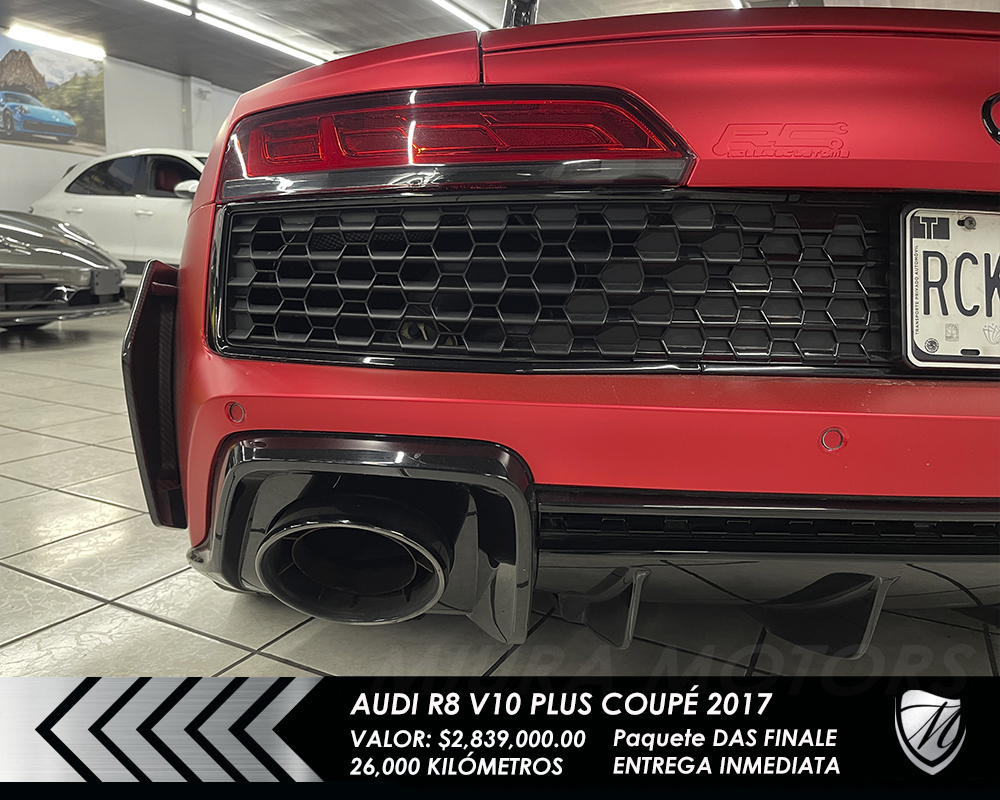 Audi R8 V10 Plus Coupé 2017 Quattro 610 HP DAS Finale - Imagen 10