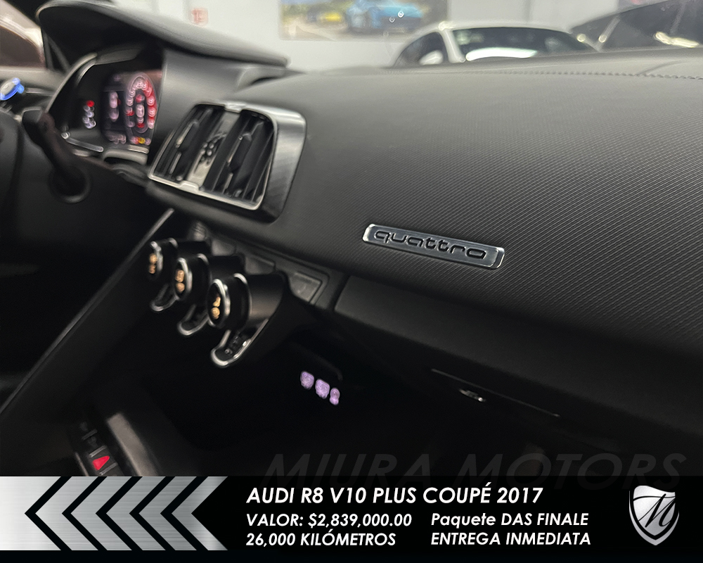 Audi R8 V10 Plus Coupé 2017 Quattro 610 HP DAS Finale - Imagen 18