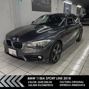 BMW 118iA Sport Line 3 Puertas 2018