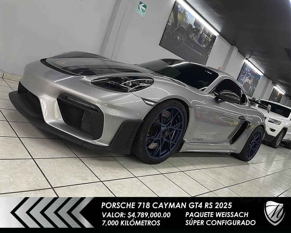 Porsche 718 Cayman GT4 RS Weissach 2025