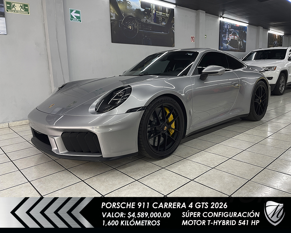Porsche 911 Carrera 4 GTS T-Hybrid 2026