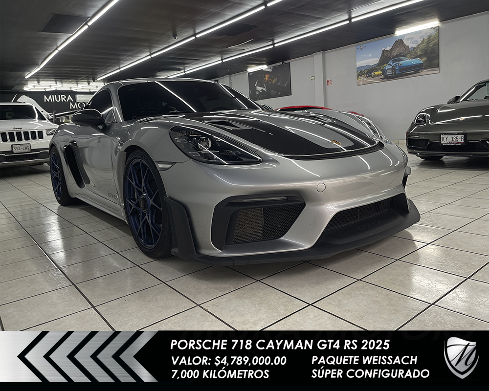 Porsche 718 Cayman GT4 RS Weissach 2025 - Imagen 3