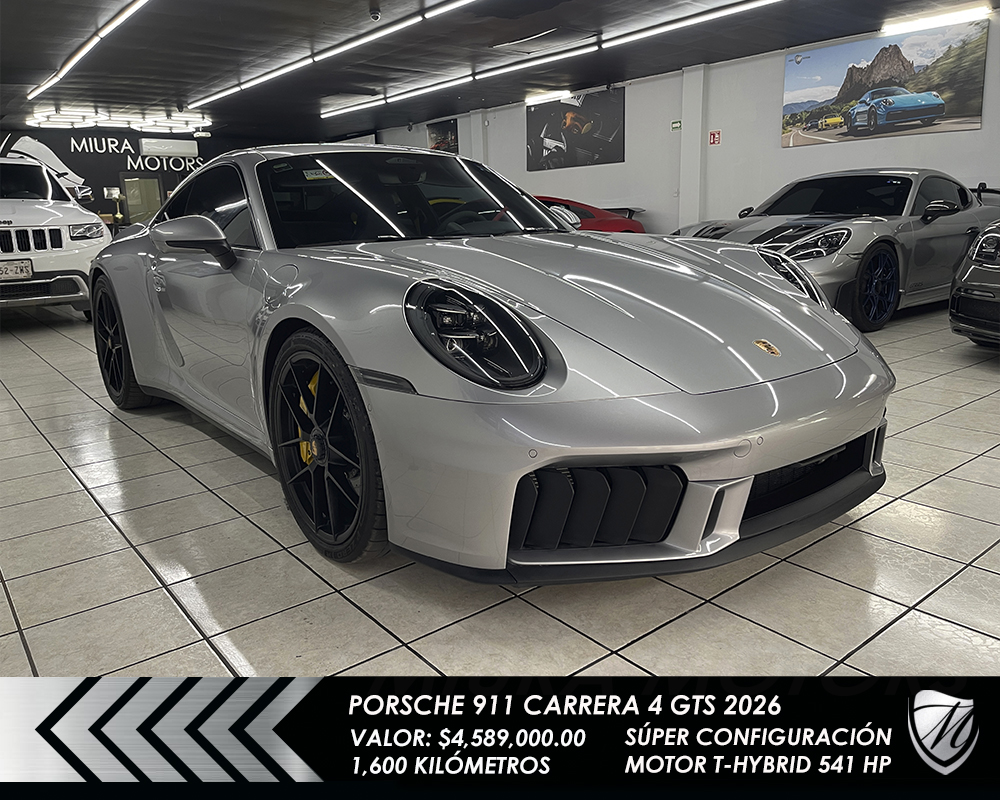 Porsche 911 Carrera 4 GTS T-Hybrid 2026 - Imagen 3