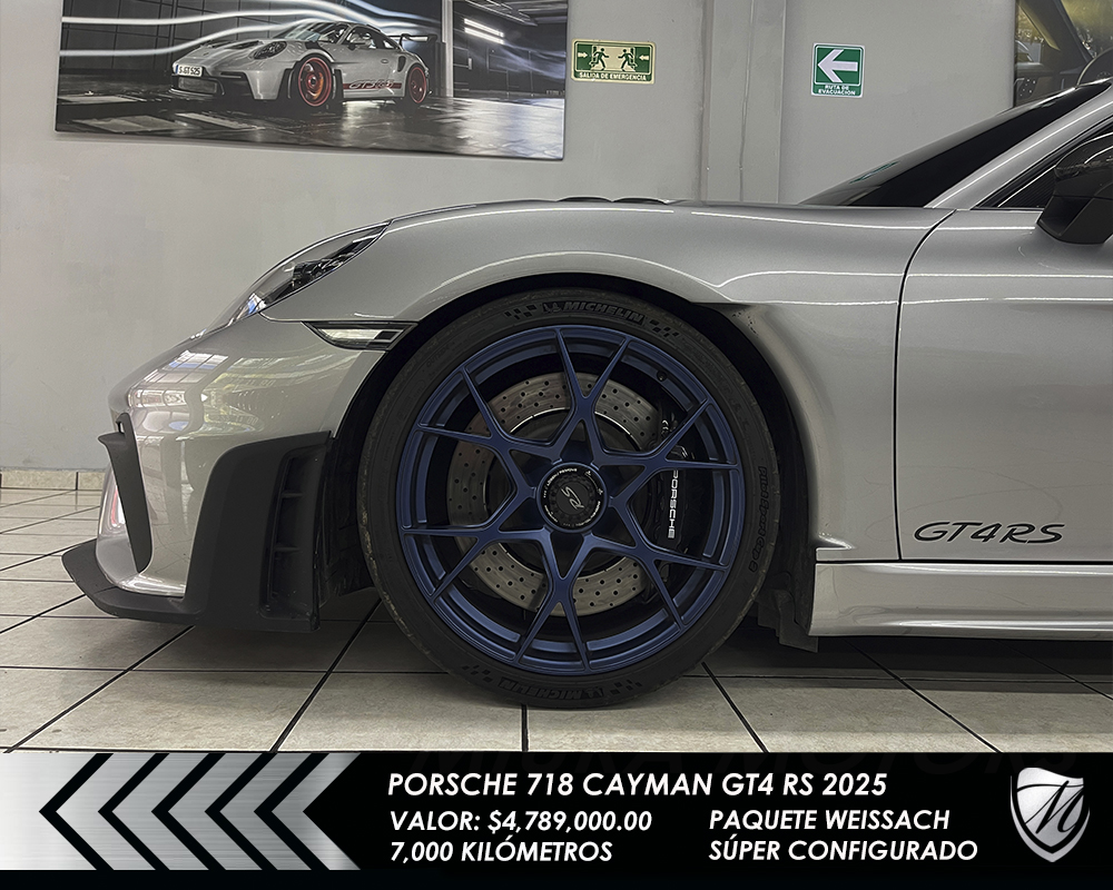 Porsche 718 Cayman GT4 RS Weissach 2025 - Imagen 4