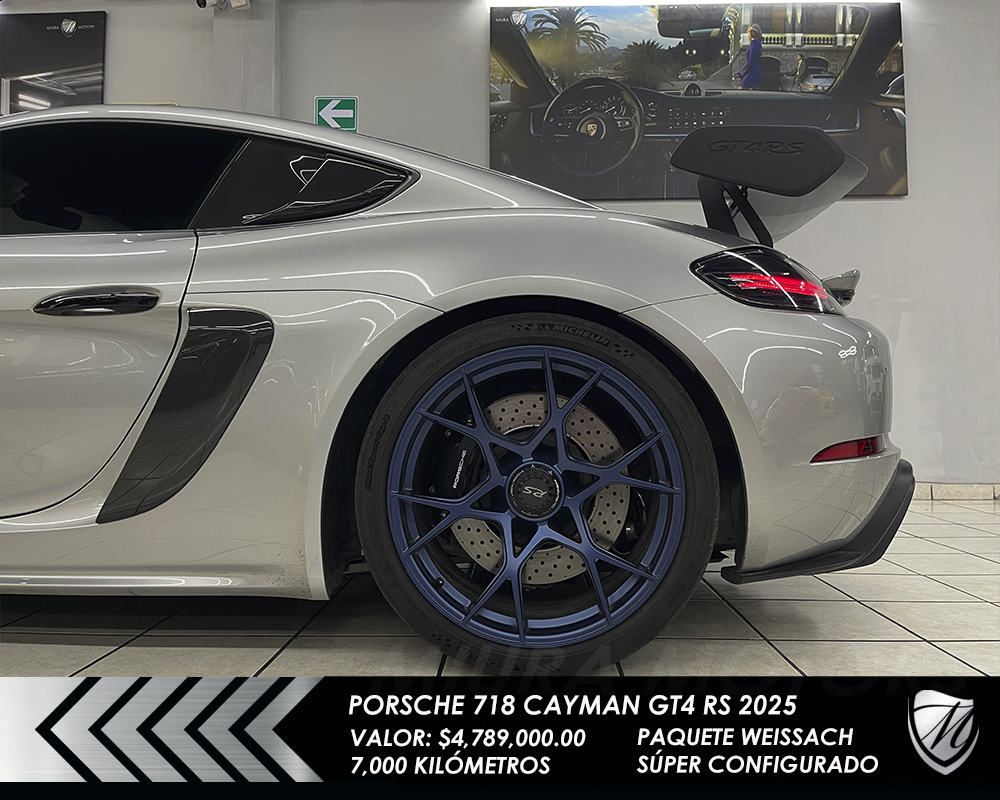 Porsche 718 Cayman GT4 RS Weissach 2025 - Imagen 5