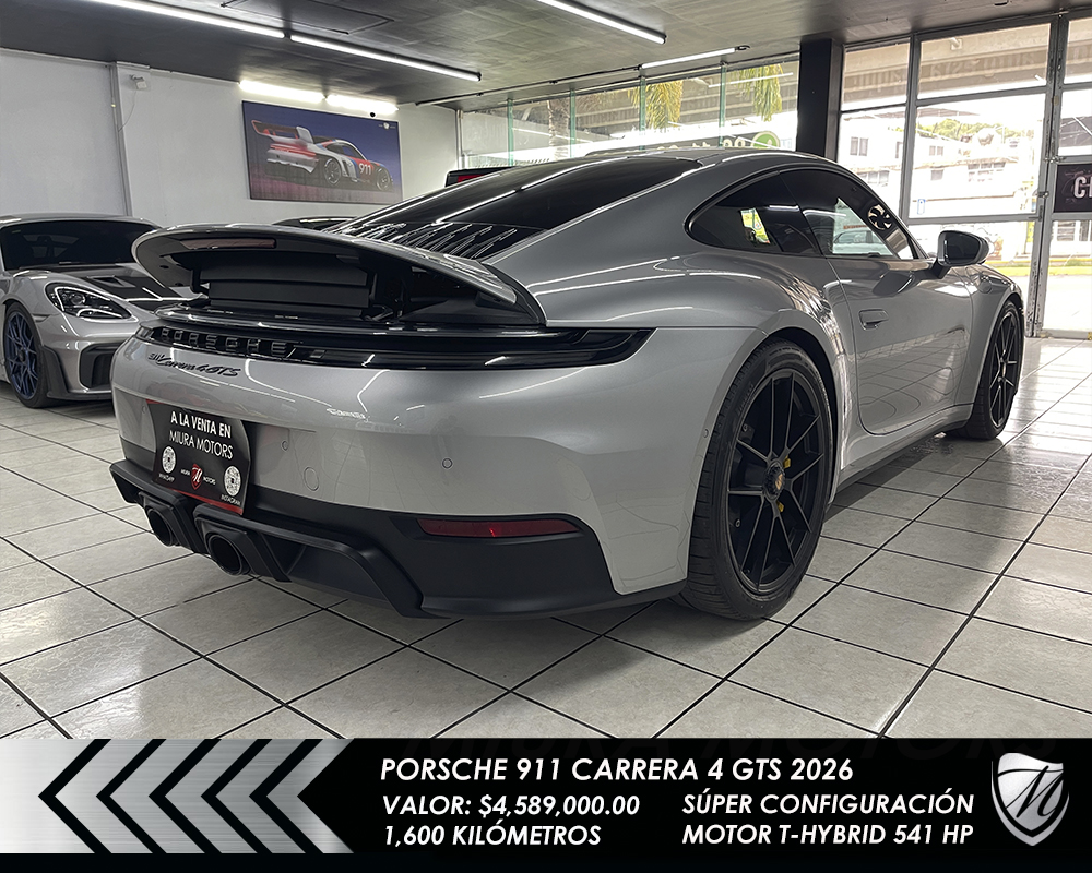 Porsche 911 Carrera 4 GTS T-Hybrid 2026 - Imagen 5