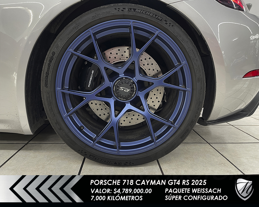 Porsche 718 Cayman GT4 RS Weissach 2025 - Imagen 6