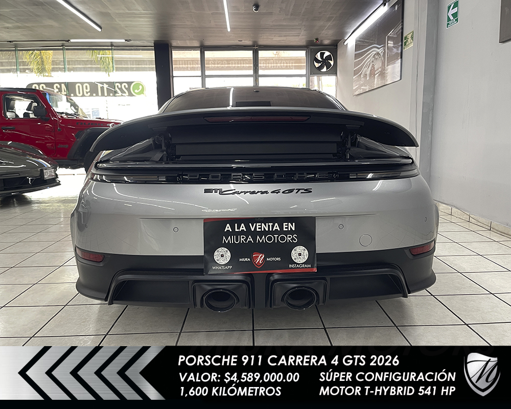 Porsche 911 Carrera 4 GTS T-Hybrid 2026 - Imagen 6
