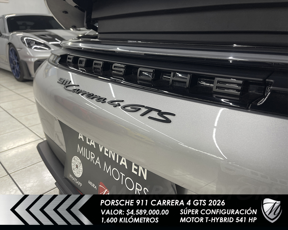 Porsche 911 Carrera 4 GTS T-Hybrid 2026 - Imagen 7