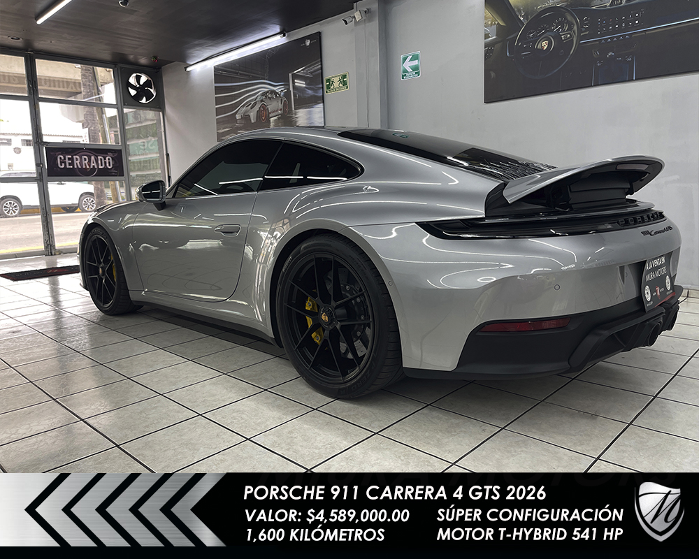Porsche 911 Carrera 4 GTS T-Hybrid 2026 - Imagen 8
