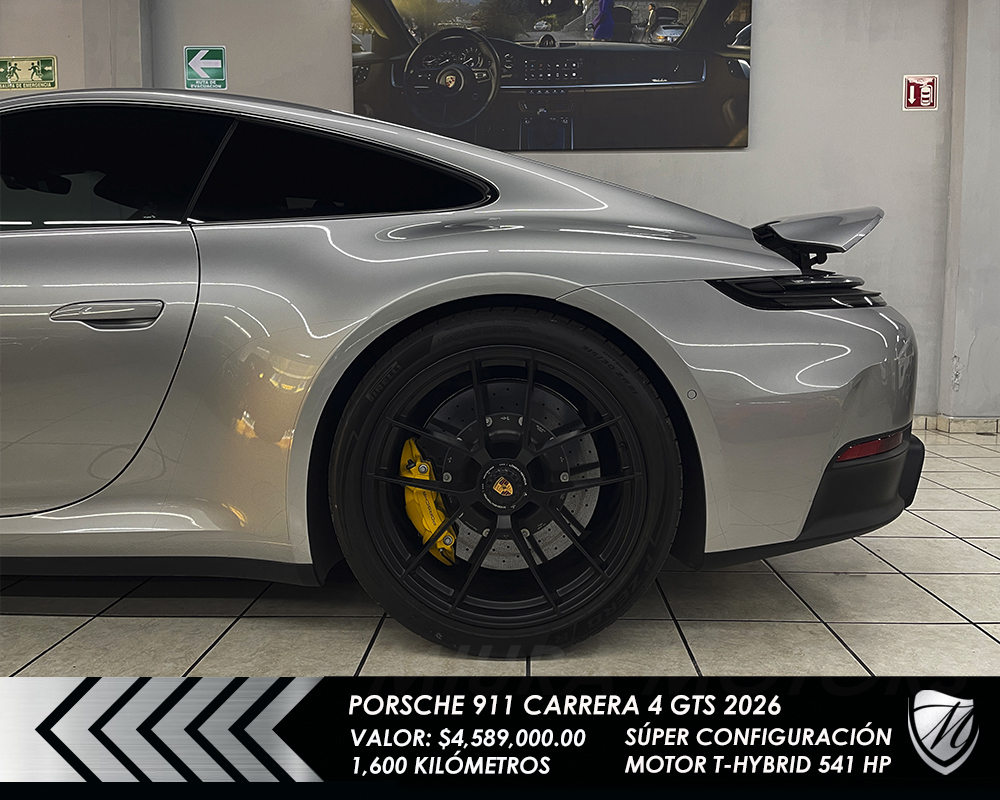 Porsche 911 Carrera 4 GTS T-Hybrid 2026 - Imagen 9