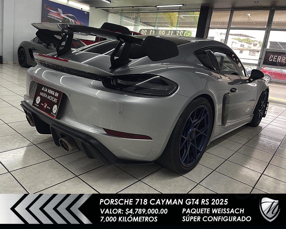 Porsche 718 Cayman GT4 RS Weissach 2025 - Imagen 10