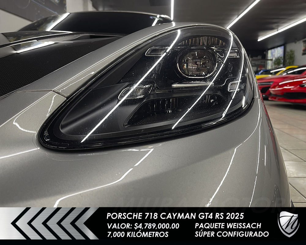 Porsche 718 Cayman GT4 RS Weissach 2025 - Imagen 12