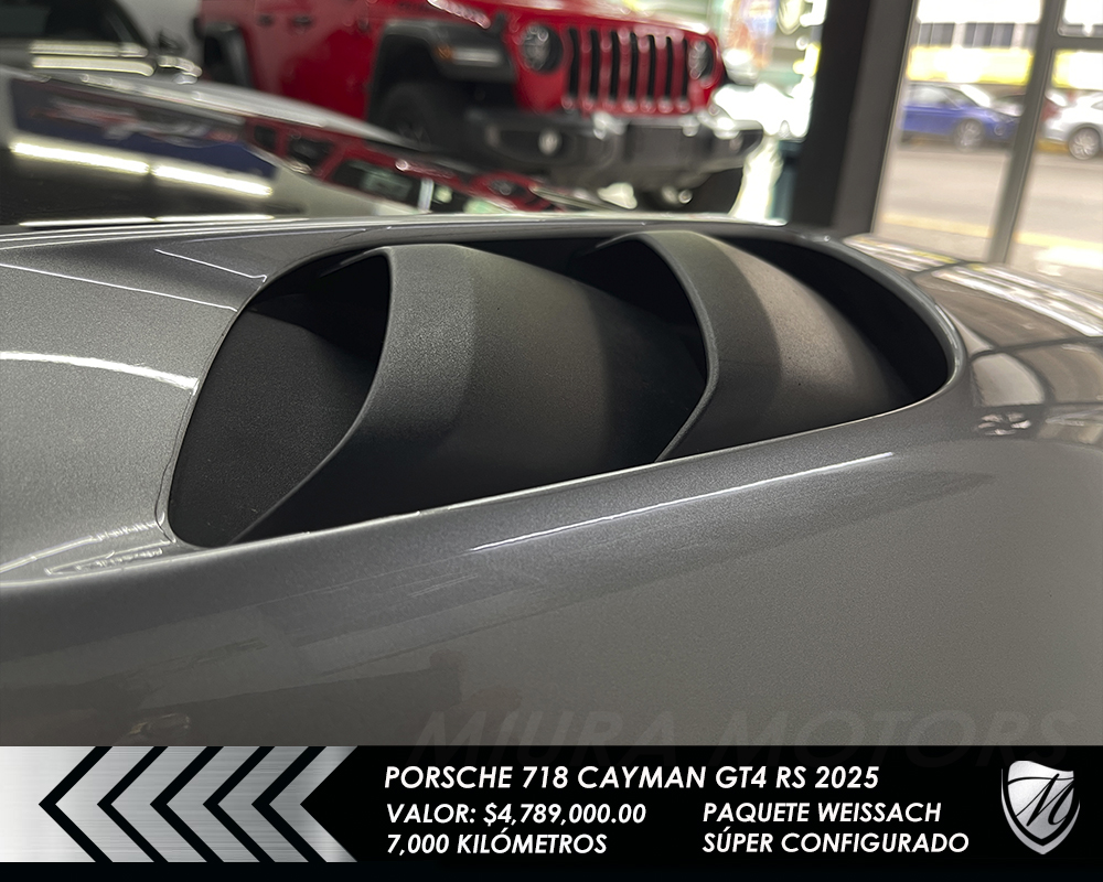 Porsche 718 Cayman GT4 RS Weissach 2025 - Imagen 15