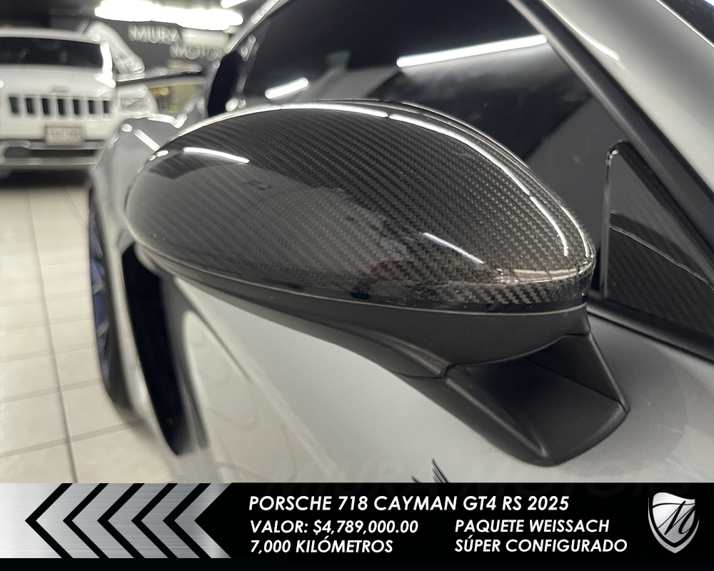 Porsche 718 Cayman GT4 RS Weissach 2025 - Imagen 16