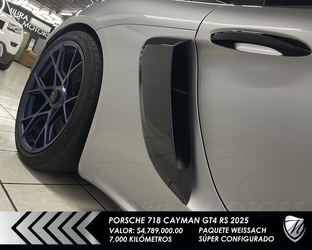 Porsche 718 Cayman GT4 RS Weissach 2025 - Imagen 17