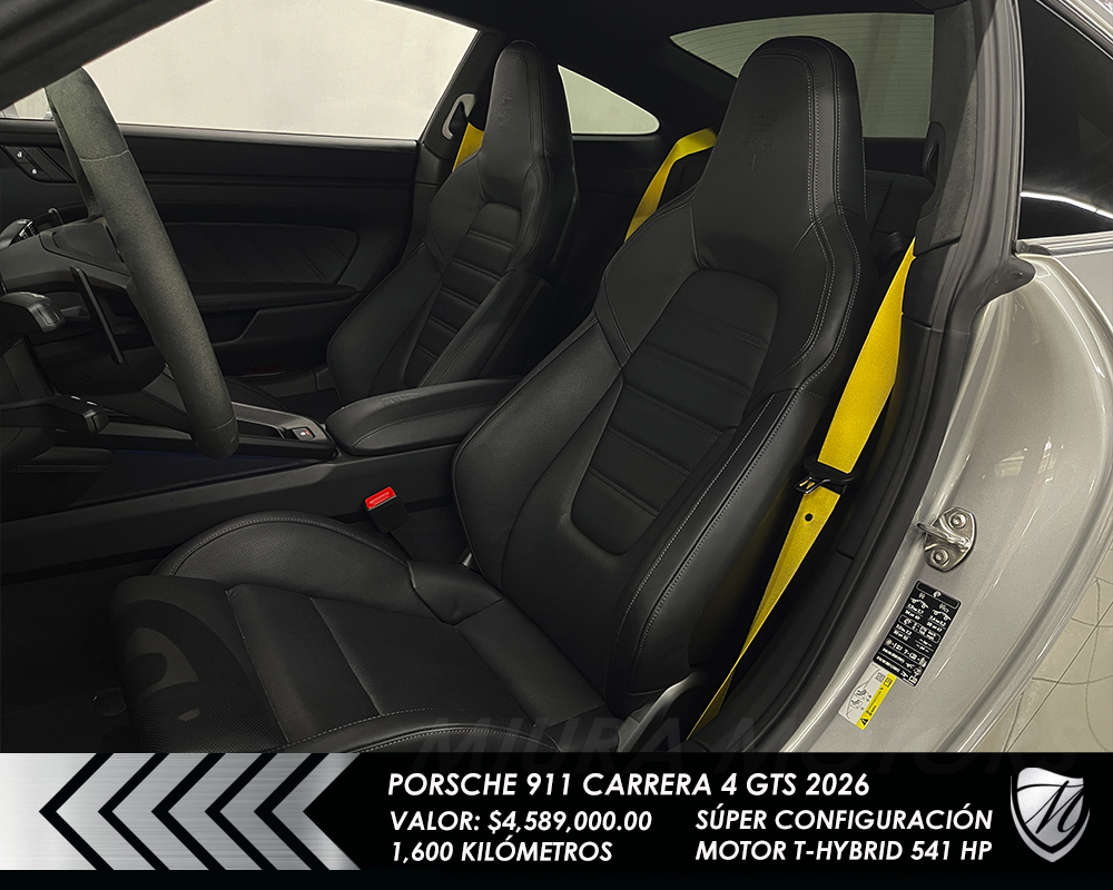 Porsche 911 Carrera 4 GTS T-Hybrid 2026 - Imagen 17