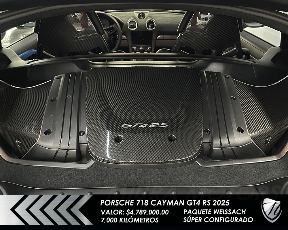 Porsche 718 Cayman GT4 RS Weissach 2025 - Imagen 18