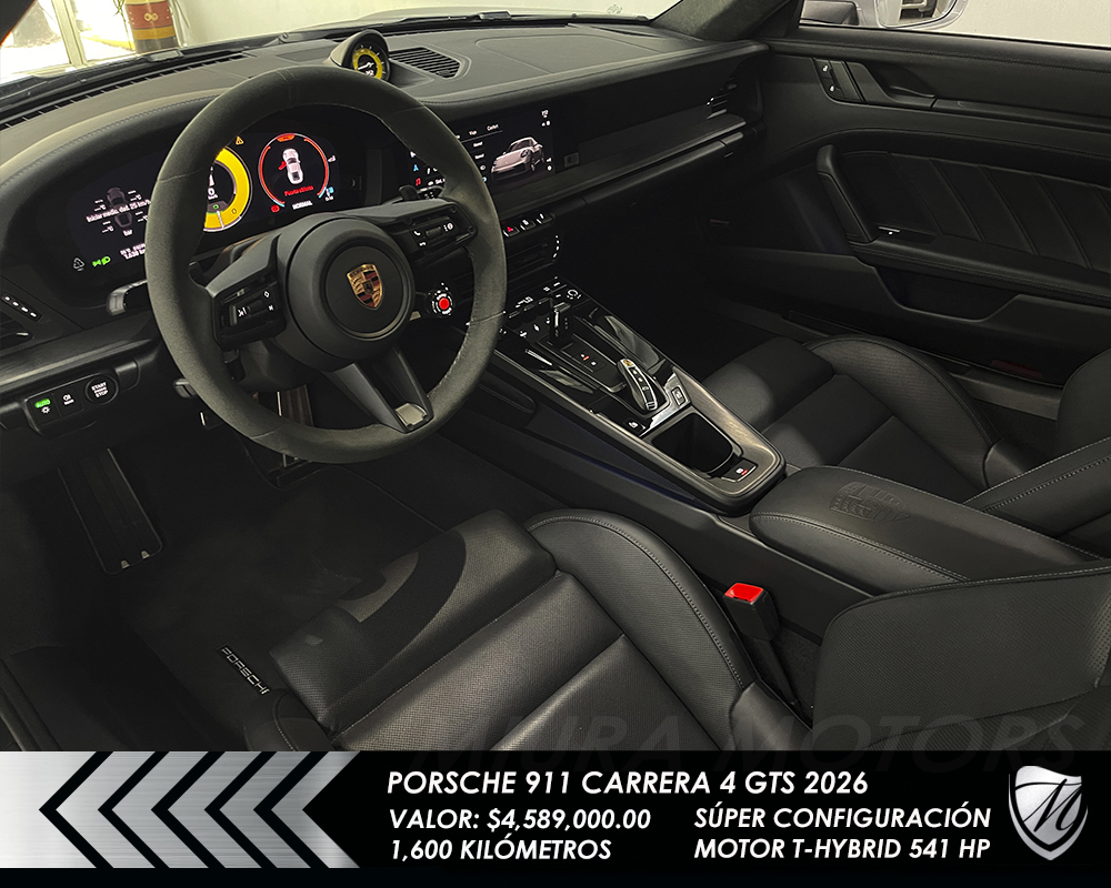 Porsche 911 Carrera 4 GTS T-Hybrid 2026 - Imagen 19