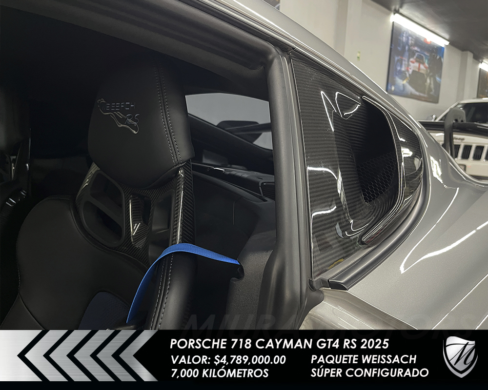 Porsche 718 Cayman GT4 RS Weissach 2025 - Imagen 20