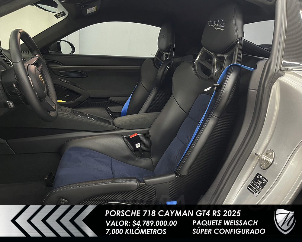 Porsche 718 Cayman GT4 RS Weissach 2025 - Imagen 22